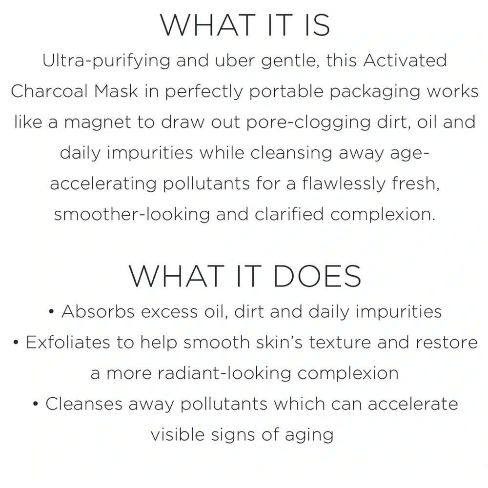 Cosmedix Detox Activated Charcoal Mask